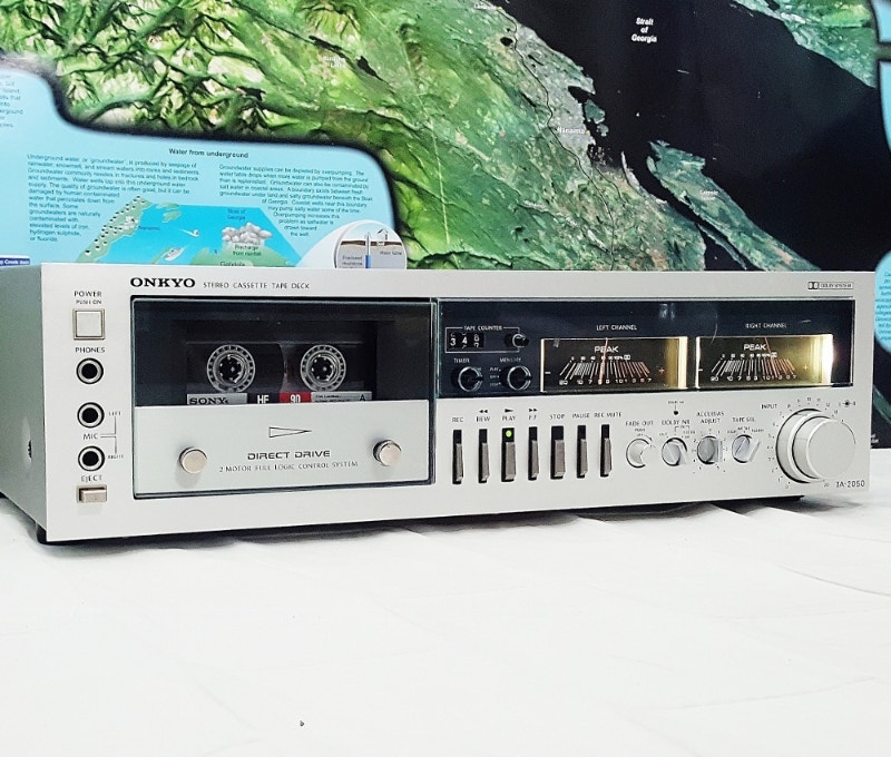 Onkyo TA2050 Cassette Deck Working Needs New Belts General
