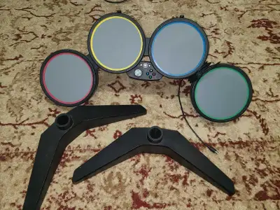 Xbox 360 Drumset Untested , View more