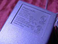 Genuine Panasonic Adapter Charger PQLV203: 9V 500mA