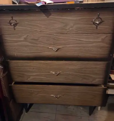 Vintage 4-Drawer Tallboy Dresser For Sale, View more