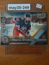 1998-99 Pacific Aurora Atomic Laser Cuts Wayne Gretzky #13 HOF