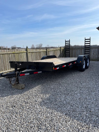 Road King 18’ 5 ton float trailer