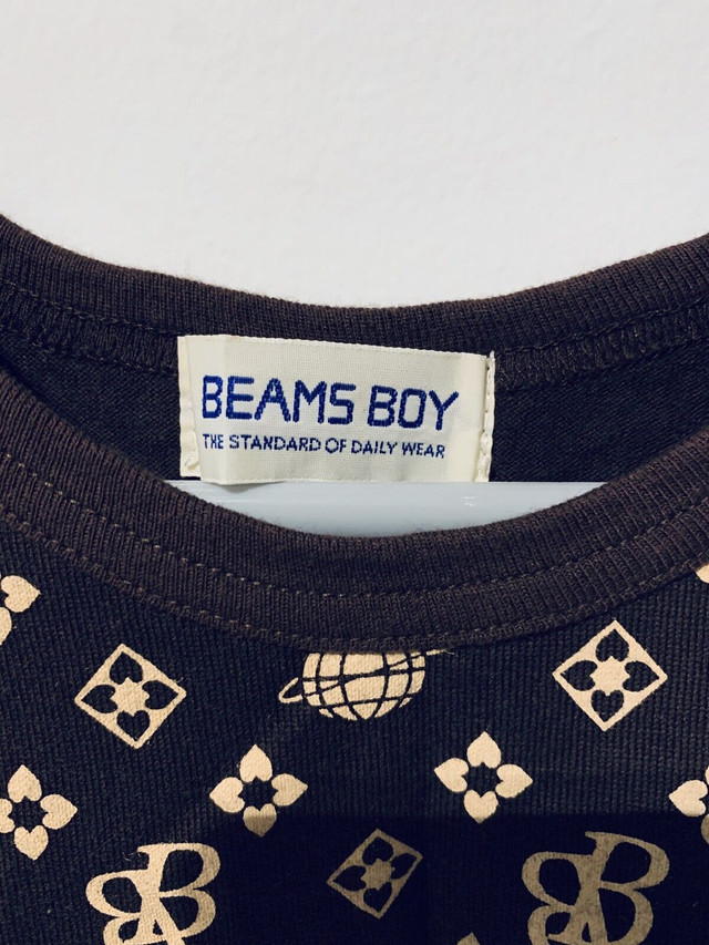 Japan Beams Boy Brown BR "LV" inspired Monogram Tank Top Vest in Arts & Collectibles in City of Toronto - Image 4