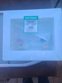Eastman 1/2 inch PEX Center Drain Washing Machine Outlet Box