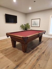 NEW Pool Tables Delivery & Install to Cottage Country available!
