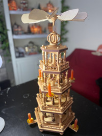 STUNNING German Christmas Pyramid retail 1200 get 1/2 off 600