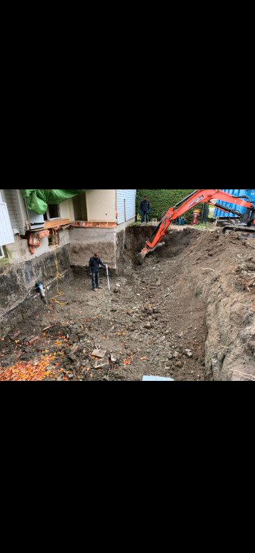 Preperation de terrain pour construction maison +++ dans Excavation, démolition et étanchéité  à Laurentides - Image 3