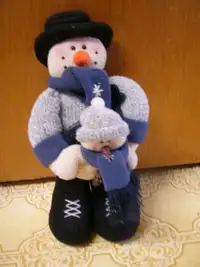 Daddy and Baby Snowmen