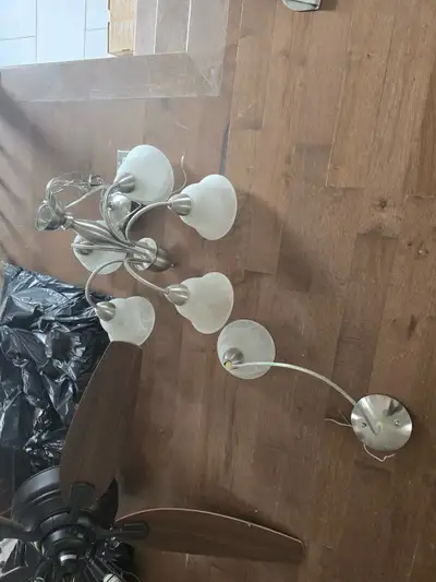 Set Ensemble 5 Fixtures lights, chandelier, ventilateur, View more