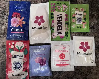 FRESH-CUT FLOWER FOOD PACKETS, View more