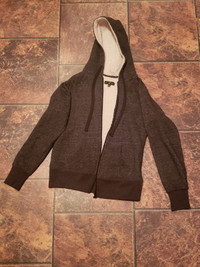 Women's size XS Sherpa lined zip up hoodie