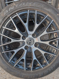 Ford Sale bolt pattern 4x108 (Alloy Rims + Tires + TPMS)