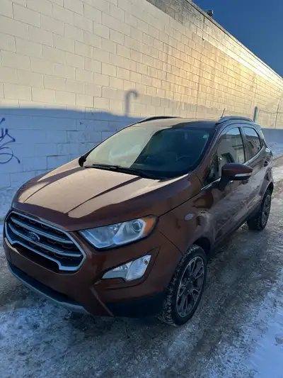 2019 Ford Eco port titanium 2.0 L Low mileage 93,000 km Fully loaded Rebuilt title Sunroof Backup ca...