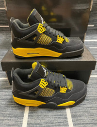 Jordan 4 Retro Yellow Thunder 