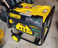 Generator - dual fuel