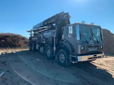 Looking for a concrete pump truck operator experience is a asset Wage depending on experience please...