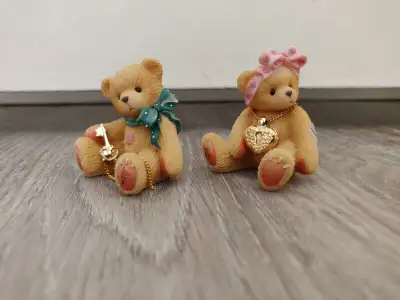 Priscilla Hillman - Key To My Heart Teddy Bear Cherished Teddies, View more