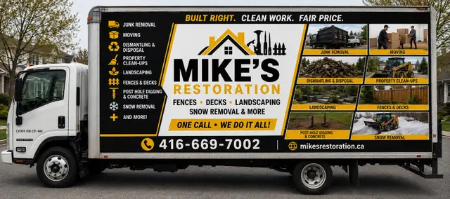  Reliable Box Truck  – Junk Removal, Delivery & Hauling 
