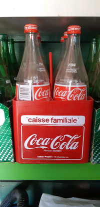 Caisse de plastique coke,articles vintage coke,bouteilles coke