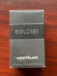 Montblanc explorer 100ml unopened