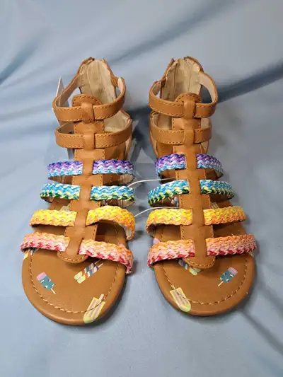 NEW Girl's Summer Sandals - Size 1, View more