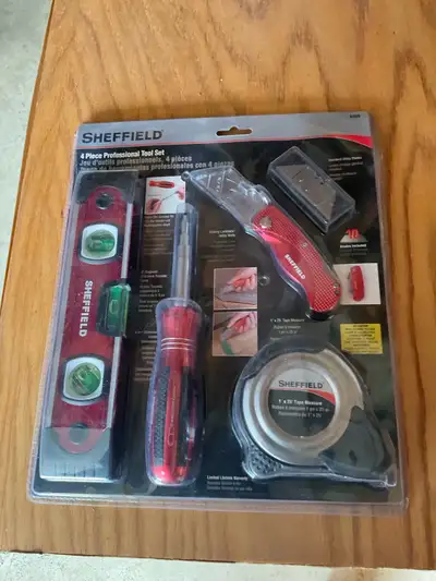 4 piece toolset, View more