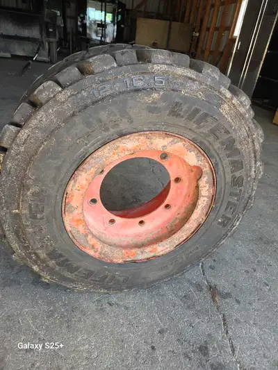 Good condition lots of tread left Bobcat rims 12-16.5 tires Please text 1519 379 0499 for further de...
