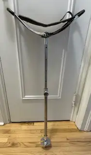 Deluxe Walking Stick/Leather Seat/Folding Stool, View more