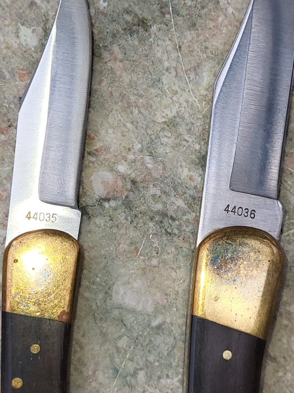 Vintage Klein Tools 44035 and 44036 Folding Knives. JAPAN in Arts & Collectibles in Hamilton - Image 3