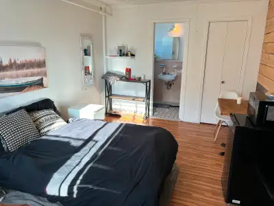 Chambre avec salle de bain à louer
