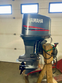 1990 Great Running 200hp Yamaha2Str 20" Oil Injected With Contro
