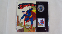 SUPERMAN 75TH ANNIVERSARY COIN AND STAMP SET