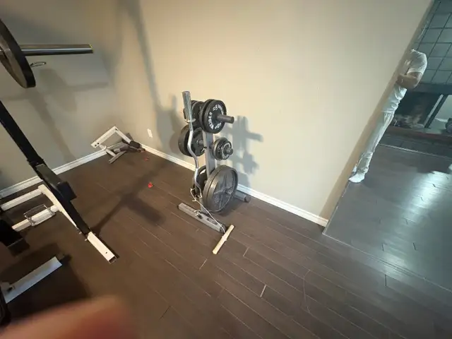 Gym set for sale - universal gym- bench-swat-dumbbells in Exercise Equipment in Kelowna - Image 4