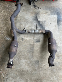 F150 downpipes / catalytic converters 