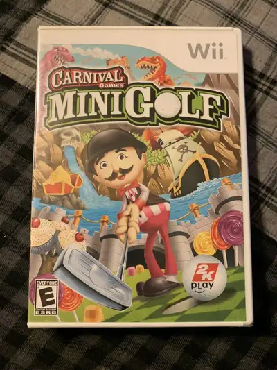 Carnival Games Mini Golf for Nintendo Wii NEW SEALED