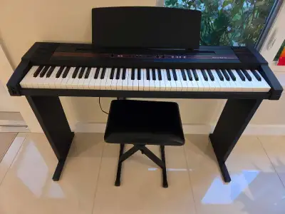 Roland EP-77 Digital Piano with stool, View more