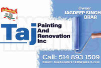 Taj painting and renovation inc.