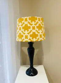 Lamp (yellow shade)