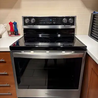 Whirlpool Stainless Steel Electric Range – Convection – Stove, View more