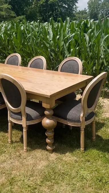 Turned wood dining table legs and pedestals in Dining Tables & Sets in Dartmouth - Image 7