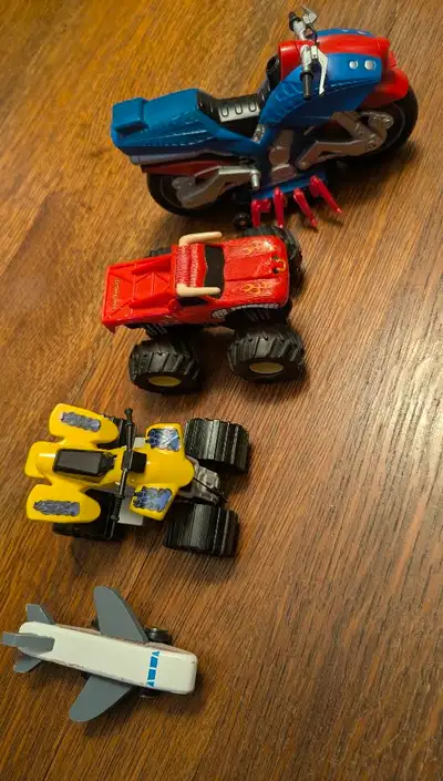 Four Toy Vehicles - All for $6, View more