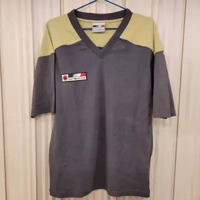 Men's Vintage NOS Lucky Strike BAR Honda bellybutton shirt., View more