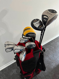 Full Junior Golf Club Set (Including Woods, Irons, Putter & Bag)
