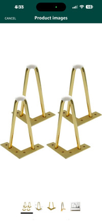 Support table legs 