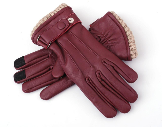 Women's  Genuine Sheep Leather Winter Warm Dress, Driving gloves in Women's - Other in Oshawa / Durham Region - Image 2