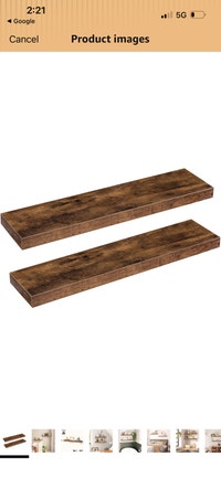 New Floating Wall Shelves (Set of 2) Mississauga / Peel Region Toronto (GTA) Preview
