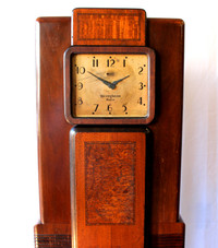 1931 Westinghouse 801 Columaire Antique Tube Clock Radio - Rare