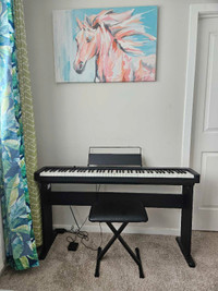 Excellent condition Casio piano for sale!!