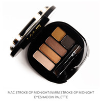MAC Cosmetics Stroke Of Midnight Warm Eyeshadow Palette