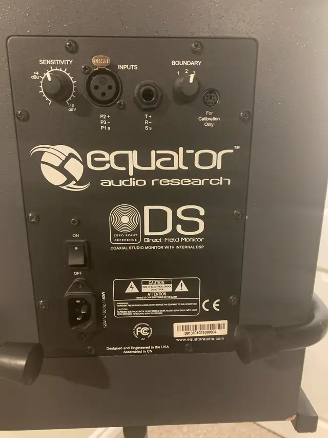 Equator DS powered speakers63005665733633121